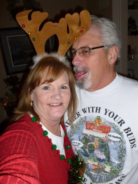 Dont like the reindeer Mikey